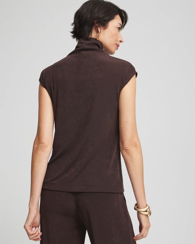 Travelers Mock Neck Top - image 3